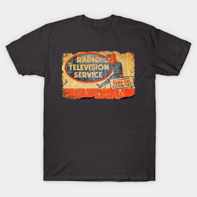 TV repair T-Shirt by Midcenturydave